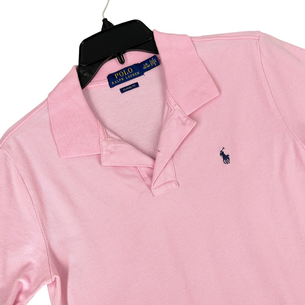 School Polo Ralph Lauren Polo Shirts Kids L/G 14-16 Preppy Old Money Classic